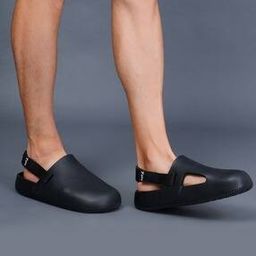 yoho Men Clogs Flip Flops with Round Toes-picture-31