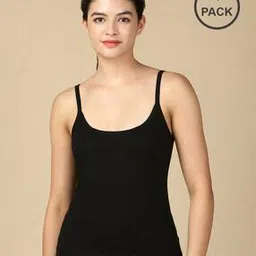 lux cozi Pack of 4 Women Scoop-Neck Camisoles-picture-12