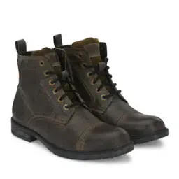 mondain Ankle Length Boots with Lace Fastening-picture-41