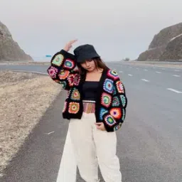 sugercandy Women Front-Open Crochet Cardigan-picture-23