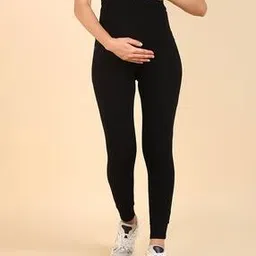 zelena Women Basic Maternity Leggings            -picture-37
