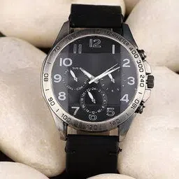 french accent Men Analogue Wrist Watch with Leather Strap - SS25-FAWC1043-picture-26
