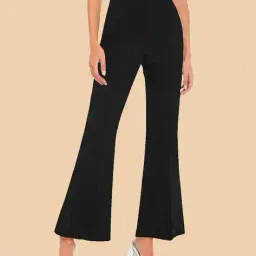 maheshvi Women High-Rise Relaxed Fit Trousers image 1