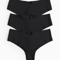 h&m Women Pack of 3 Invisible Hipster Briefs-picture-26