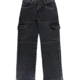 sky heights Boys Light Washed Straight Jeans-picture-49