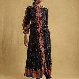 ritu kumar Printed Fit & Flare Dress-picture-29