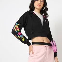 yousta Women Graphic Print Regular Fit Hoodie-picture-33
