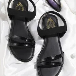 shoetopia Open-Toe Slingback Flat Sandals-picture-26
