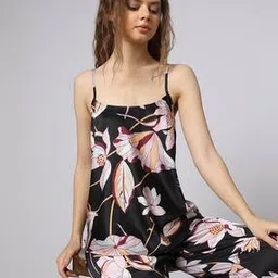 outryt by azorte Women Printed Satin Sleep Cami Top-picture-41