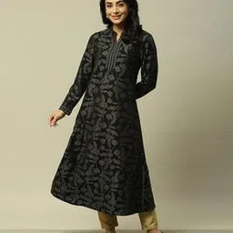 rangriti Women Floral Print A-Line Dress-picture-13