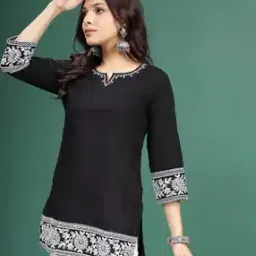 rama's Women Embroidered Straight Tunic-picture-30
