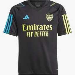 adidas kids Logp Print T-Shirt with Contrast Stripes-picture-43