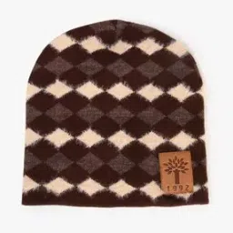 woodland Men Wool Patterned-Knit Beanie-picture-17