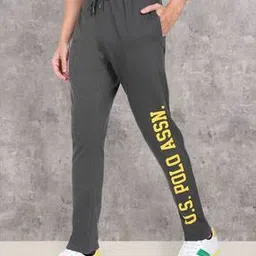 u.s. polo assn. Men Brand Print Track Pants with Drawstring Waist-picture-40