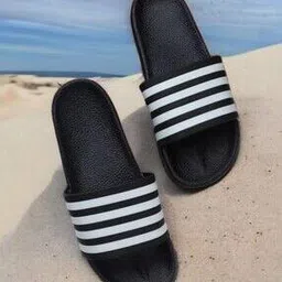 kapani fashion Striped Slip-On Slides-picture-21