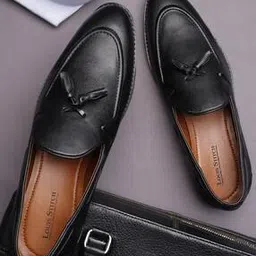 louis stitch Men Round-Toe Slip-On Shoes-picture-40