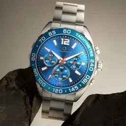 carlington Men Water-Resistant Chronograph Watch - Legacy 9922 image 1