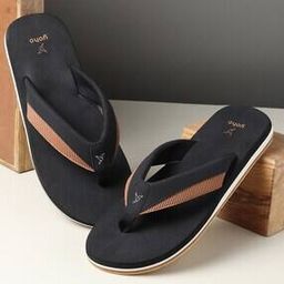 yoho Men Thong-Strap Slip-On Flip Flops -picture-42