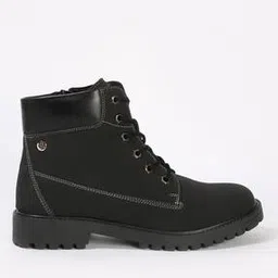carlton london Round-Toe Lace-Up Ankle-Length Boots-picture-22