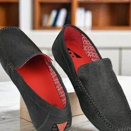Men Round-Toe Slip-On Driver Shoes-image-10