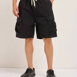 the bear house Men Regular Fit Cargo Shorts-picture-14