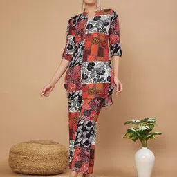 youthnic Women Floral Print 2-Piece Co-Ord Set-picture-44