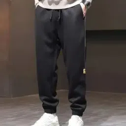 poshax Men Ankle-Length Joggers with Drawstring Waist-picture-43