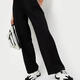 max Women Wide Leg Sports Track Pants-picture-42