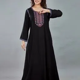 sanaa Women Embroidery Nighti-picture-34