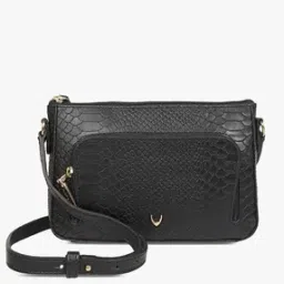 hidesign Reptilian Pattern Leather Sling Bag-picture-19