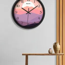 olive tree Wall Clock Round Analog image 1