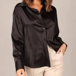 priths Women Loose Fit Spread-Collar Shirt-picture-51