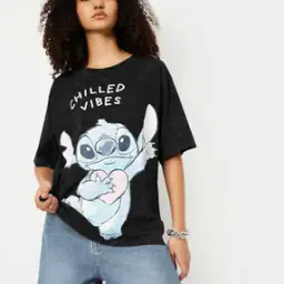 max Women Print Oversized T-shirt-picture-11