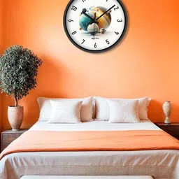 olive tree Printed Round Analogue Wall Clock image 1