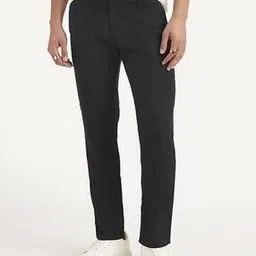 levi's Men Regular Fit Flat-Front Trousers-picture-53