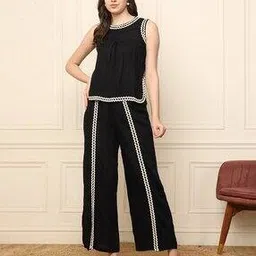 Women Printed Pant-Suit Set-image-23
