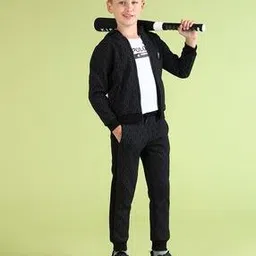 us polo assn. Boys Brand Print Cotton Joggers with Insert Pockets-picture-15