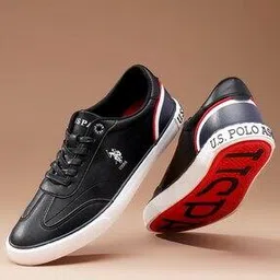 u.s. polo assn. Logo Print Lace-Up Casual Sneakers-picture-45