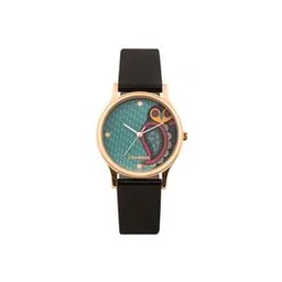 teal by chumbak Paisley Print Dial Analogue Watch-picture-22