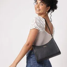 fastrack Brand-Plaque Shoulder Bag with Zip-Closure-picture-14