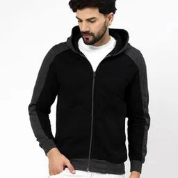 kalt Men Hooded Sweatshirt with Full Sleeves-picture-23