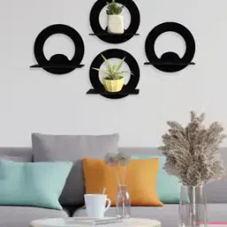 random Set of 4  Wall Hanging MDF Planter Stand-picture-45
