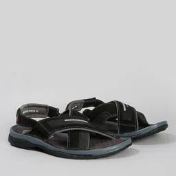 woodland Men Cross-Strap Sandals with Velcro Fastening-picture-13