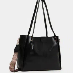 styli Women Printed Strap With Stitch Detail Shoulder Bag image 1