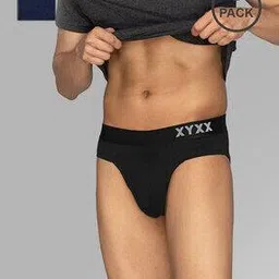 xyxx Pack of 2 Briefs with Elasticated Waist-picture-49