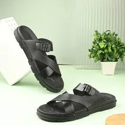 ivrah Men Slip-On Sandals with Buckle Fastening -picture-15