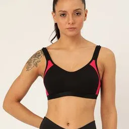 lady lyka Sports Bra with Elasticated Hemline-picture-26