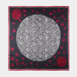 satya paul Men Wolf Moon Printed Scarf image 1