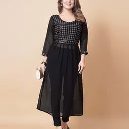 weavetech impex Embroidered Straight Kurti-picture-37