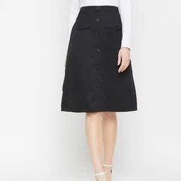 marie claire A-Line Skirt with Flap Pockets-picture-34